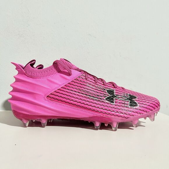 Under Armour Blur Smoke 2.0 MC “Rebel Pink” Men’s Size 10.5 Football Cleats main image 4